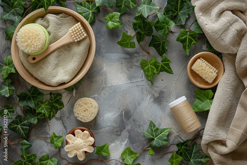 Wallpaper Mural Green Living Essentials Flat Lay

 Torontodigital.ca