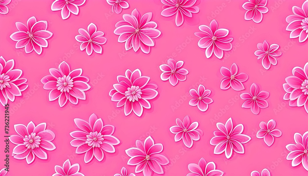 Flowers Pattern Background Flowers Pattern Background