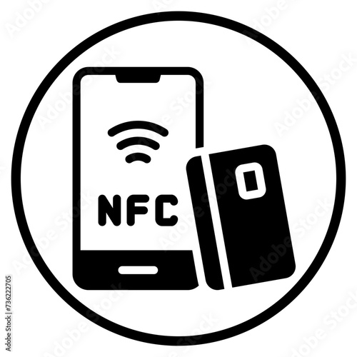 nfc glyph icon