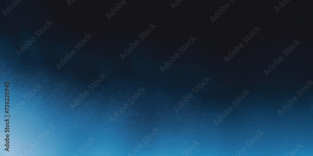 Fototapeta premium abstract Color gradient grainy background, dark blue white noise textured grain gradient backdrop website header poster banner cover design