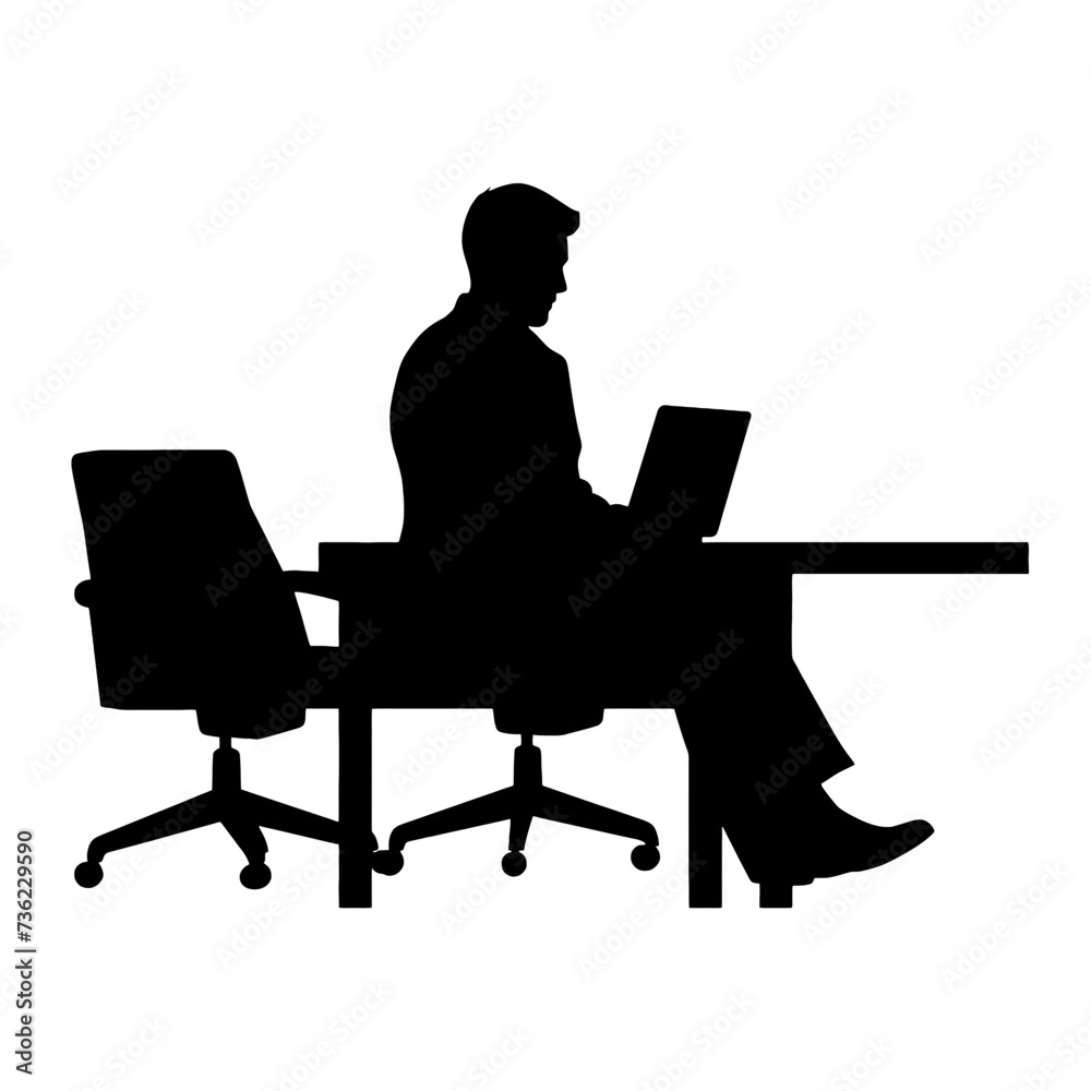 business people silhouette business people silhouette