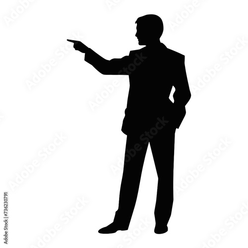 business people silhouette 