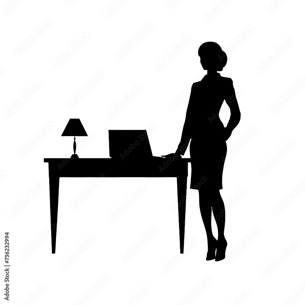business people silhouette business people silhouette