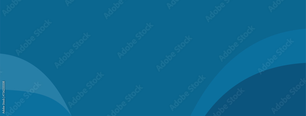 Minimalist abstract sea blue background.