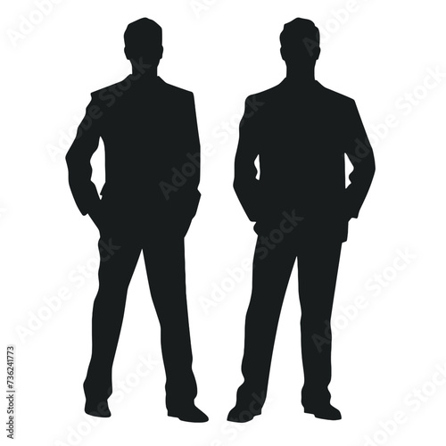 Wallpaper Mural business people silhouette  Torontodigital.ca