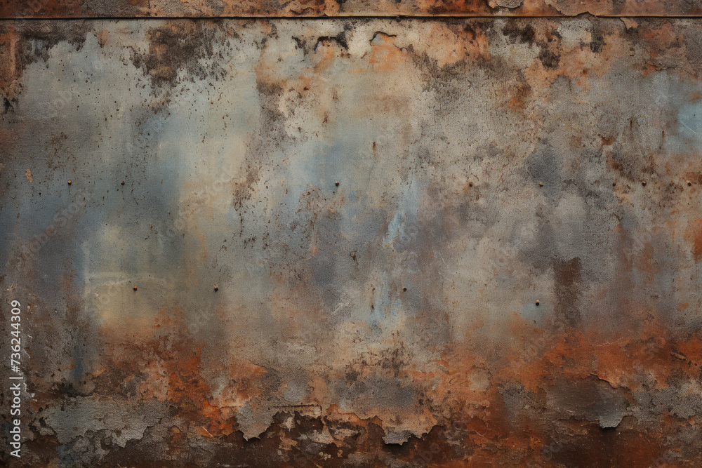 Processed collage of orange rust metal surface texture. Background for banner, backdrop or texture Processed collage of orange rust metal surface texture. Background for banner, backdrop or texture