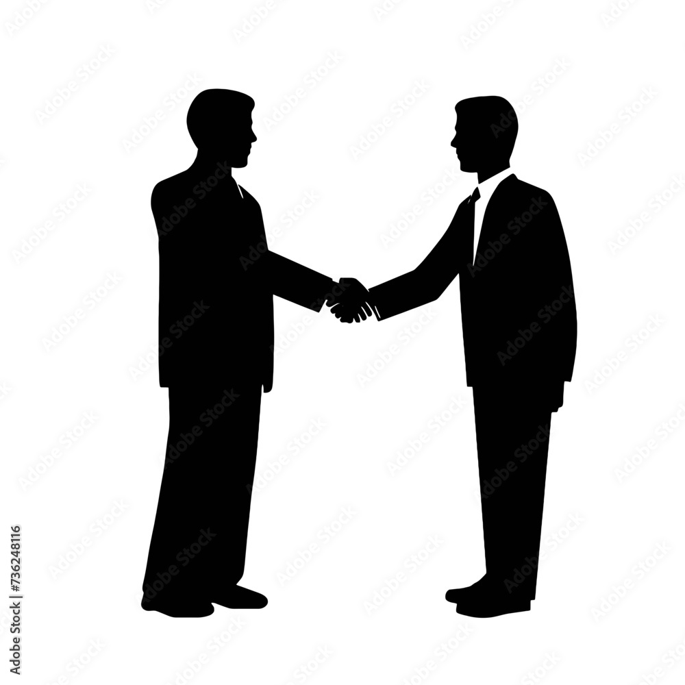 business people silhouette business people silhouette
