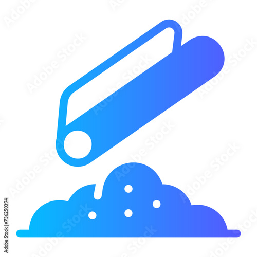 sniffing gradient icon