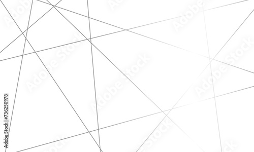 Seamless luxury geometric premium silver random chaotic lines on transparent background. Luxury banner presentation silver line vector, illustration.