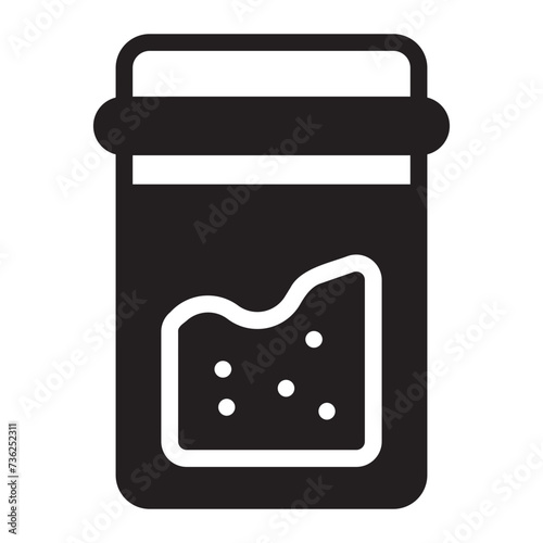 cocaine glyph icon