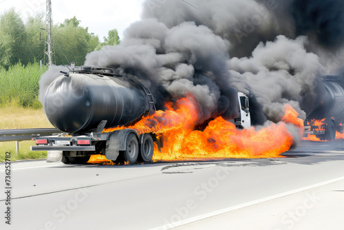 Catastrophic Fire: Toxic Cargo Engulfed