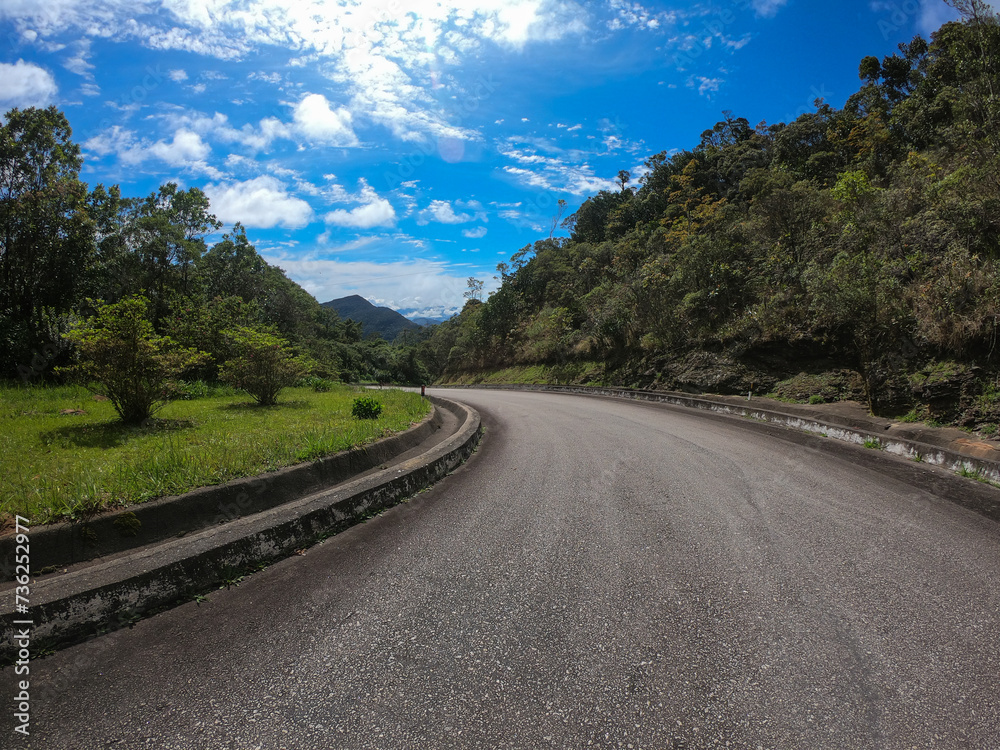 road in the mountains