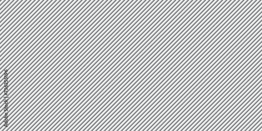 Black and white  diagonal stripes pattern background vector illustration - obrazy, fototapety, plakaty 