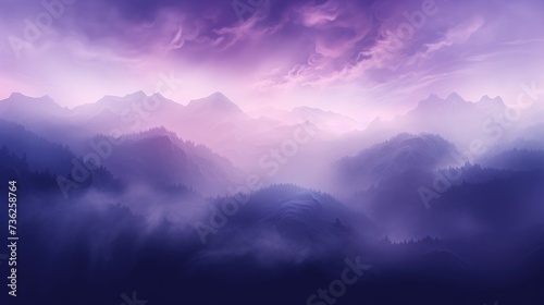 Purple Color Fog Background © Various Backgrounds
