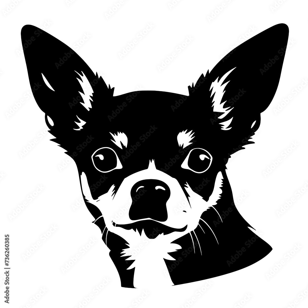 Chihuahua silhouette 