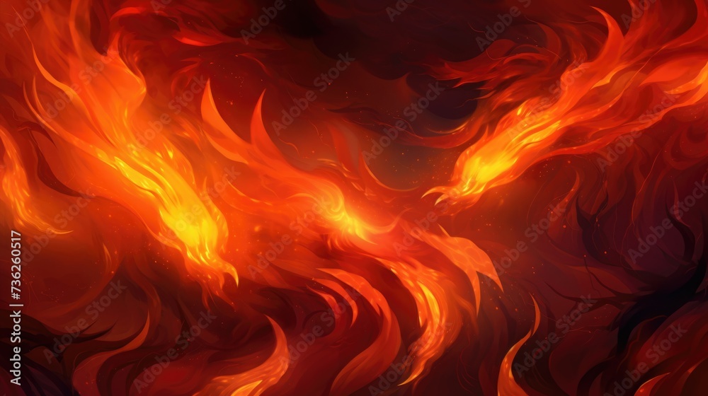 Saffron fire background Saffron fire background