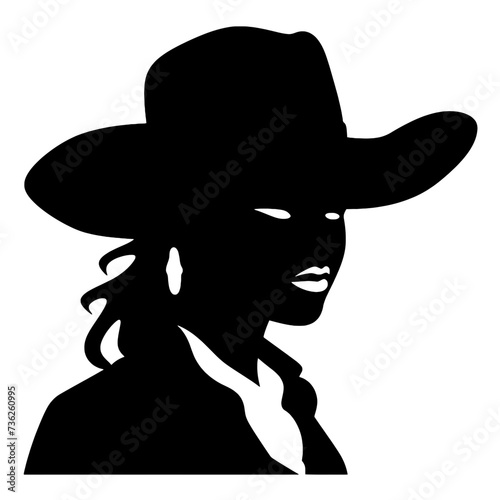   cowgirl silhouette 