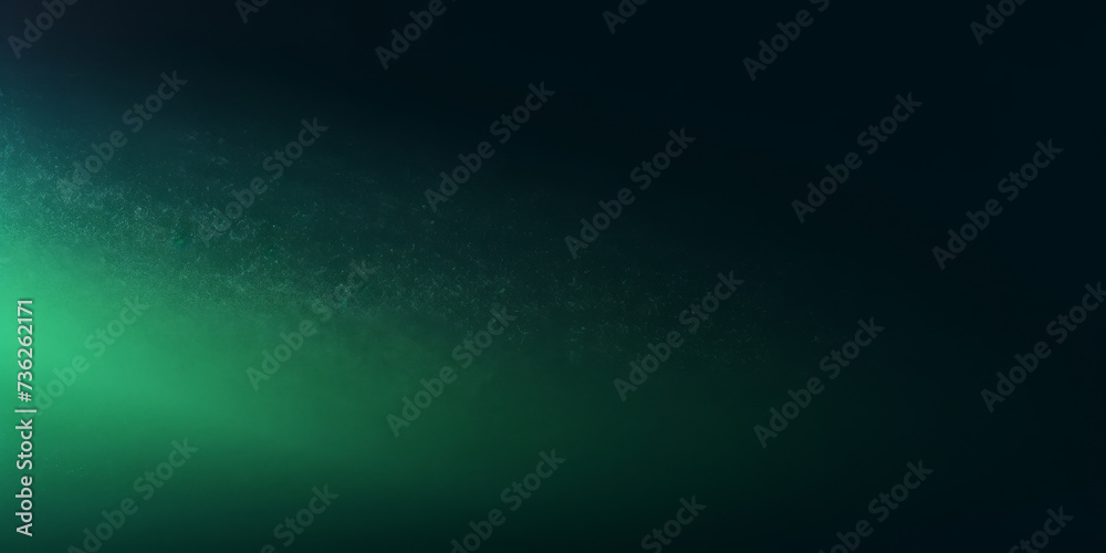 abstract Color gradient  grainy background,  dark green noise textured grain  gradient  backdrop website header poster banner cover design