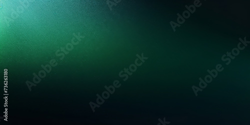 abstract Color gradient grainy background, dark green noise textured grain gradient backdrop website header poster banner cover design