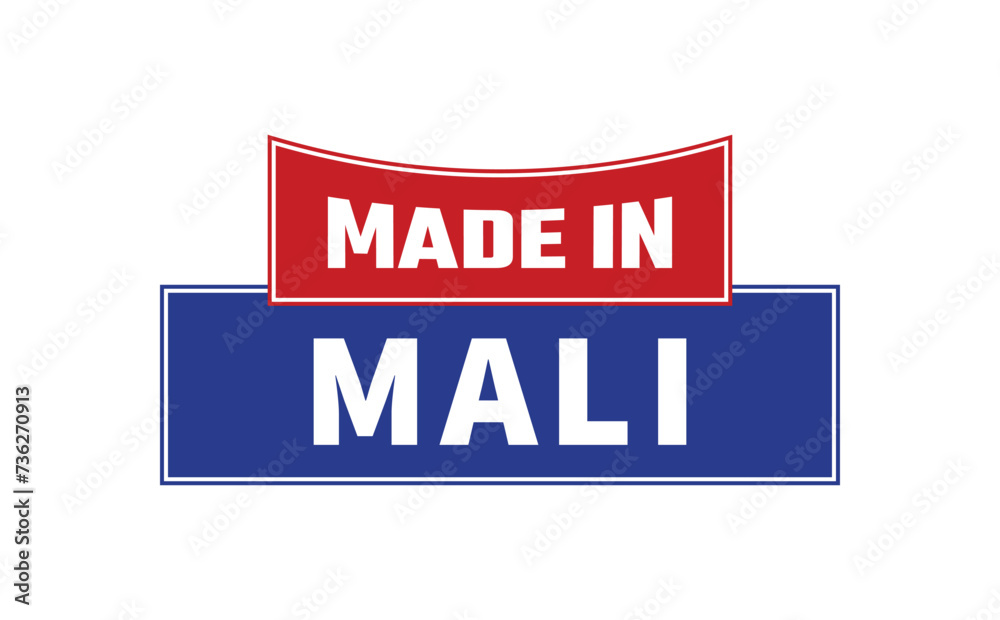 Made In Mali Seal Vector