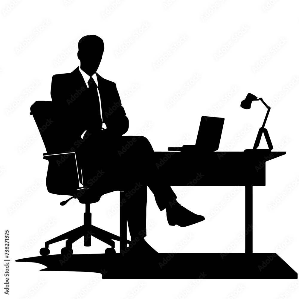 business man silhouette business man silhouette