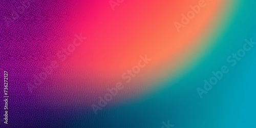 abstract Color gradient  grainy background, pink red orange green teal turpuoise  noise textured grain  gradient  backdrop website header poster banner cover design photo