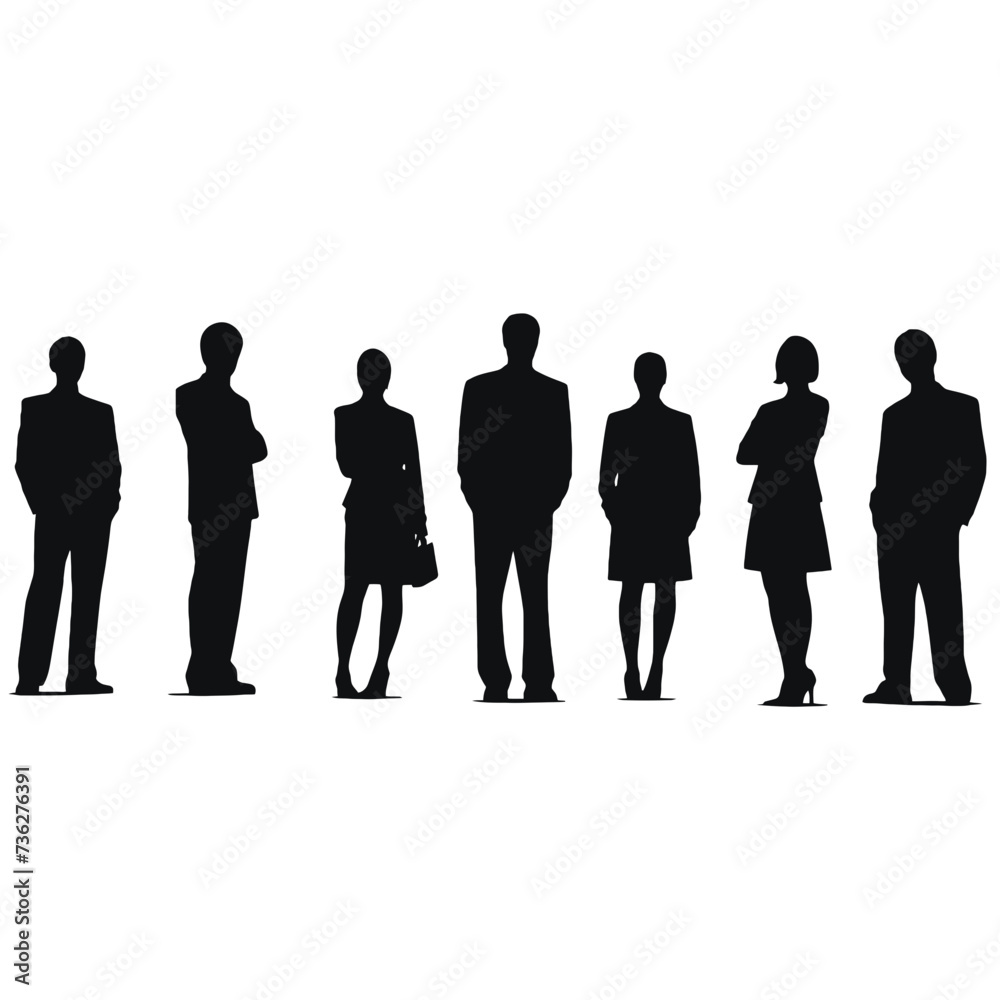 
business peopl  Silhouette
