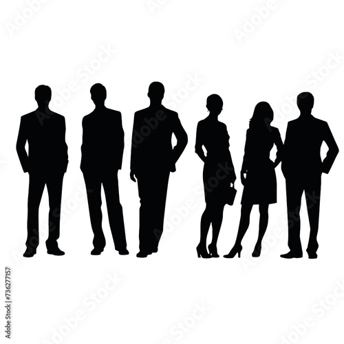 business people Silhouette