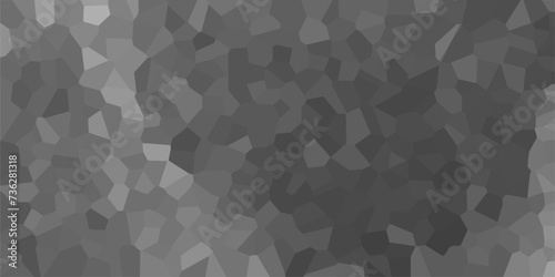 abstract black geometric with triangles and marble texture. Seamless pattern mosaic marble pattern texture with seamless shapes. dark and light gray Geometric Modern creative background.