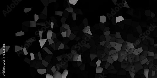 abstract black geometric with triangles and marble texture. Seamless pattern mosaic marble pattern texture with seamless shapes. dark and light gray Geometric Modern creative background.