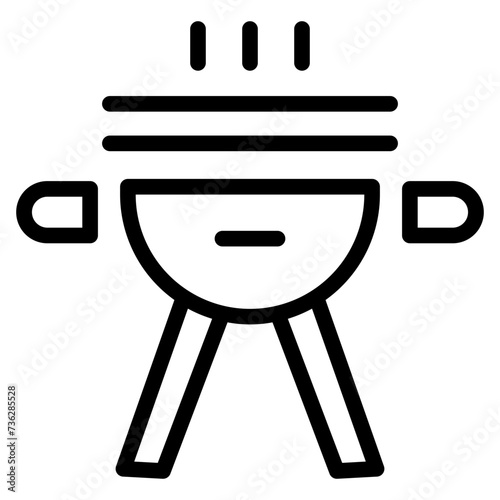 grill line icon