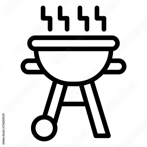 grill line icon