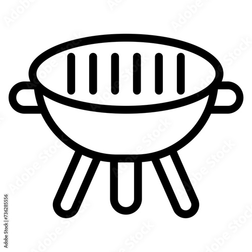 grill line icon