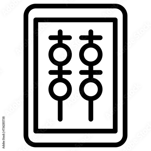 grill line icon