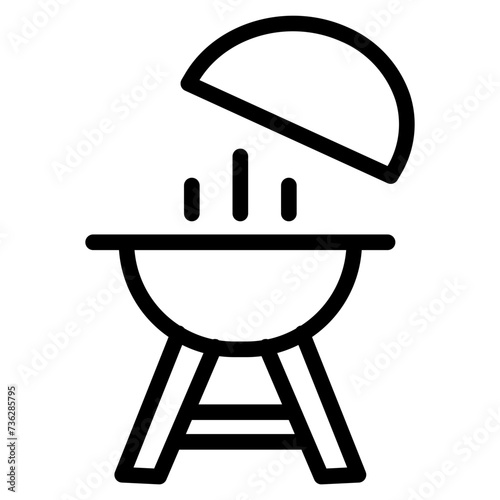 grill line icon