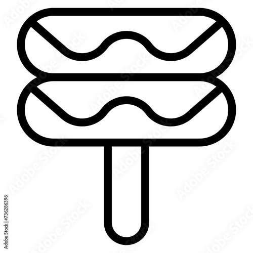grill line icon