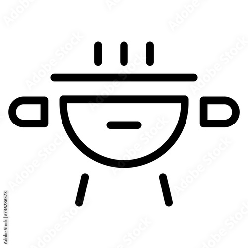grill line icon
