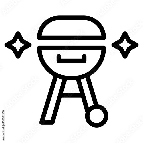 grill line icon