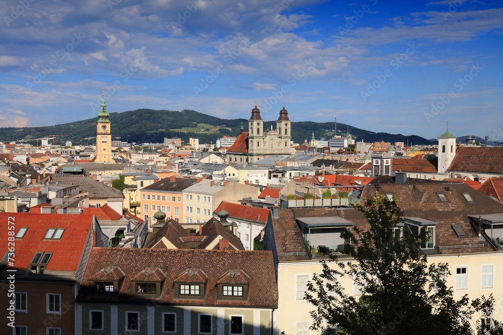 Linz city in Austria