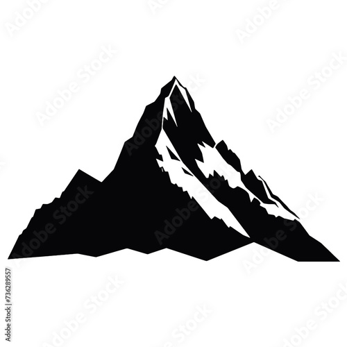 mountain landscape silhouette