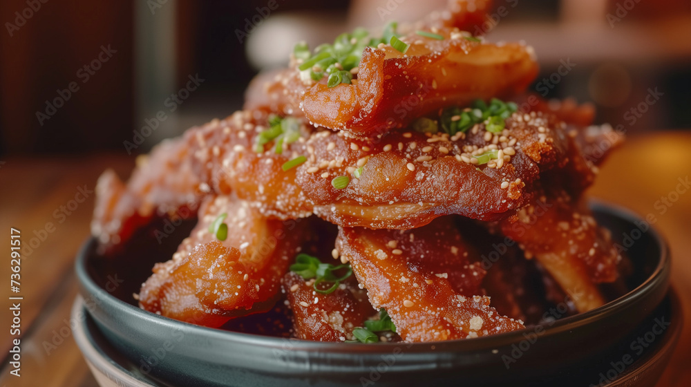 Golden Crispy Pork Crackling Golden Crispy Pork Crackling