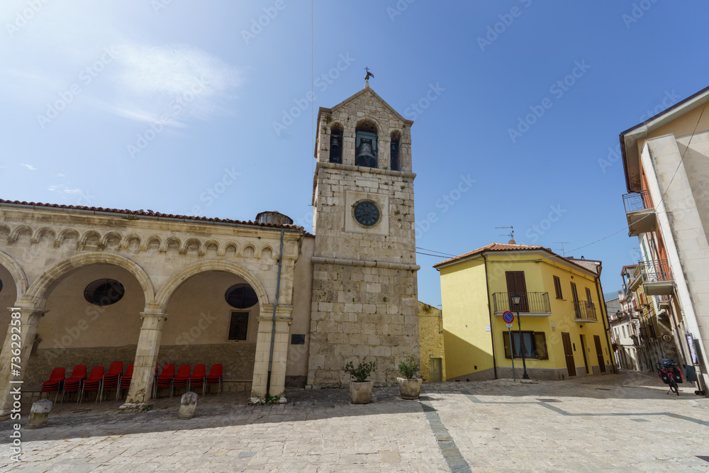 Lama dei Peligni, old town in Abruzzo, Italy