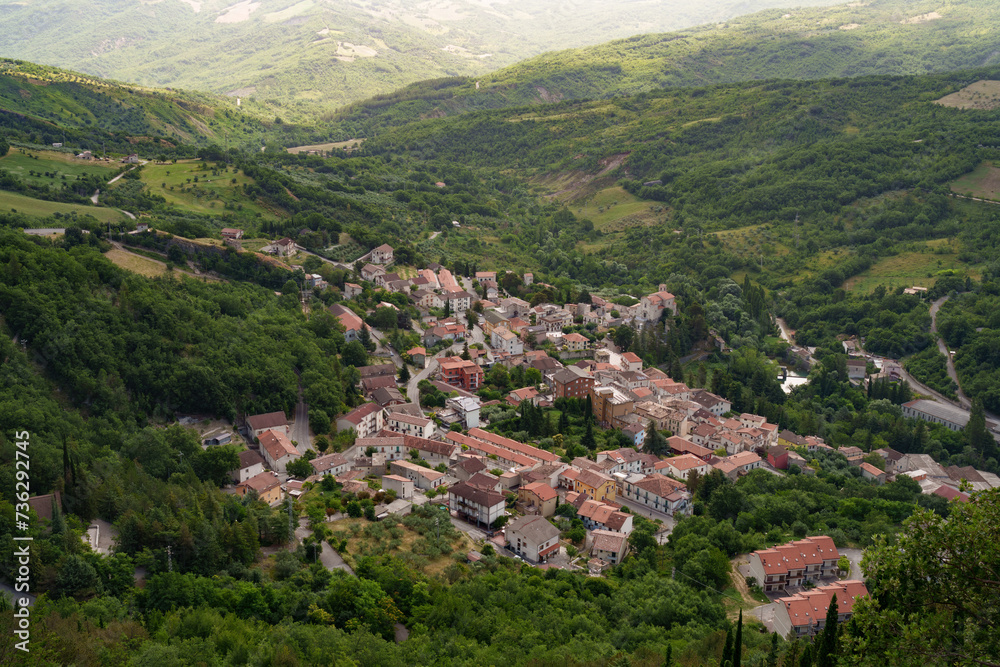 Taranta Peligna, old town in Abruzzo, Italy