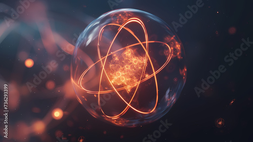 The concept of electron orbitals and wave-particle duality