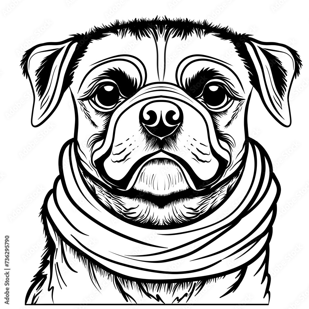 portrait of a dog portrait of a dog