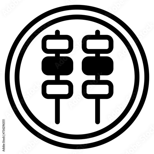 grill dualtone icon