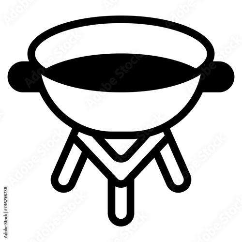 grill dualtone icon