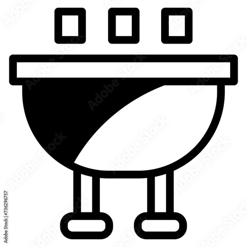 grill dualtone icon