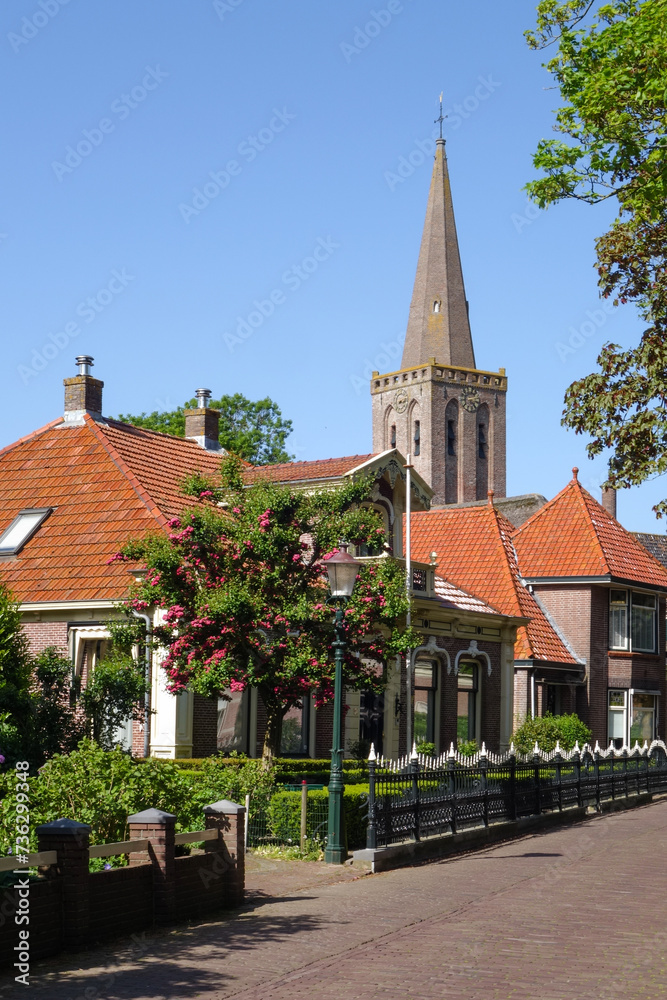 Obraz premium Ortsansicht Twisk Opperdoes Nordholland