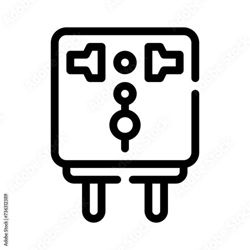 plug line icon